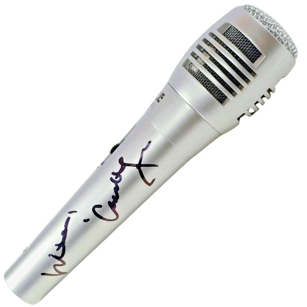 Charlotte Flair WWE Signed Microphone Woooo Inscript BAS Beckett Proof Autograph